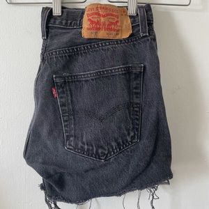 Vintage 501 Levi’s denim shorts